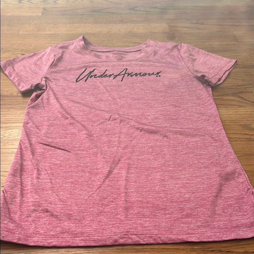 Under Armour Women's Pink T-Shirt